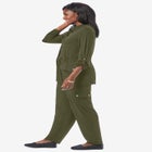 2-Piece Stretch Knit Cargo Set image number null