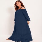 Off-The-Shoulder Maxi Dress image number null