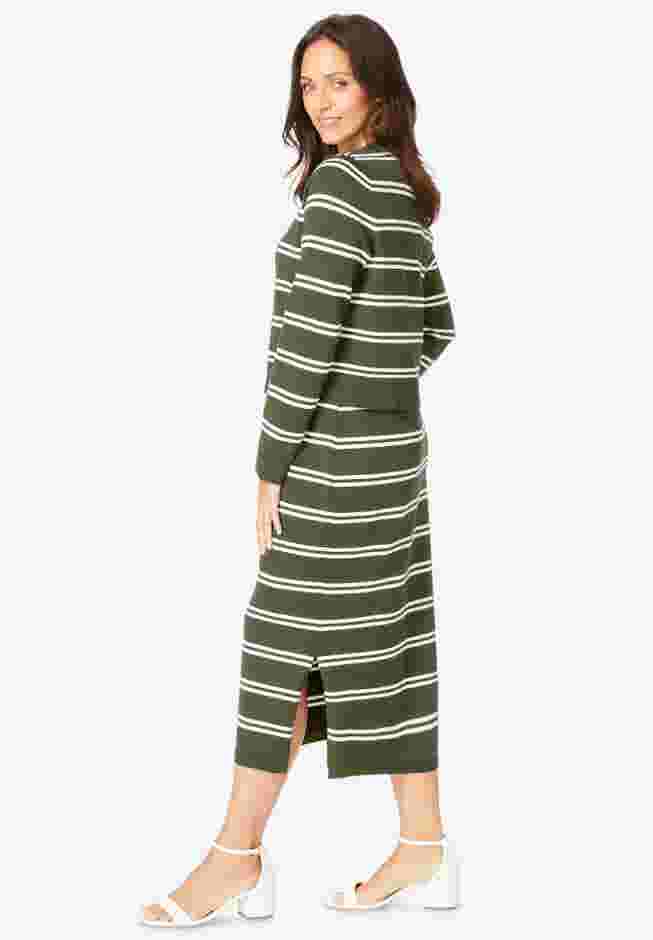 Two Piece Sweater Dress Set image number 2