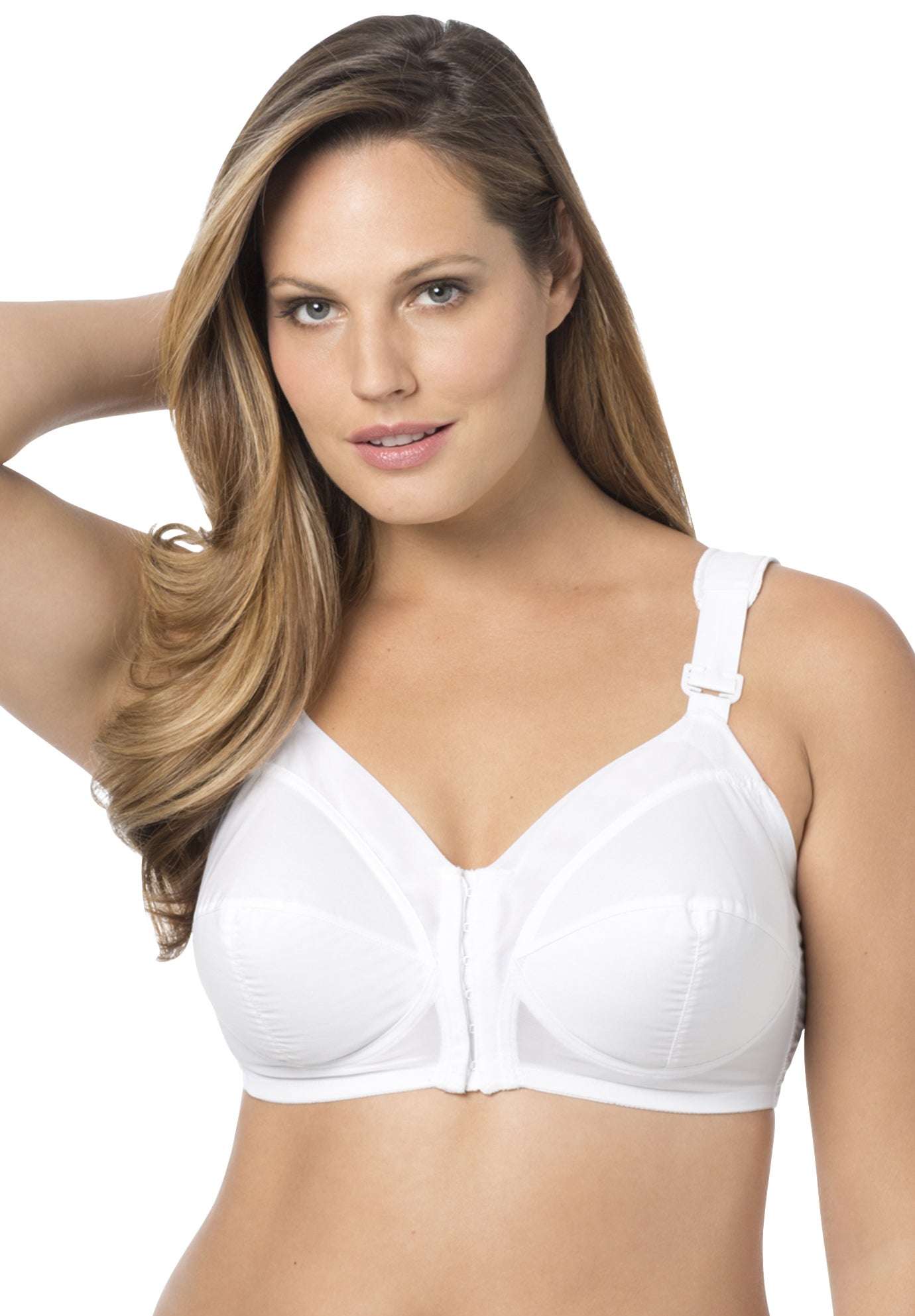 Exquisite Form® Fully® Front-Close Classic Support Wireless Bra image number 0