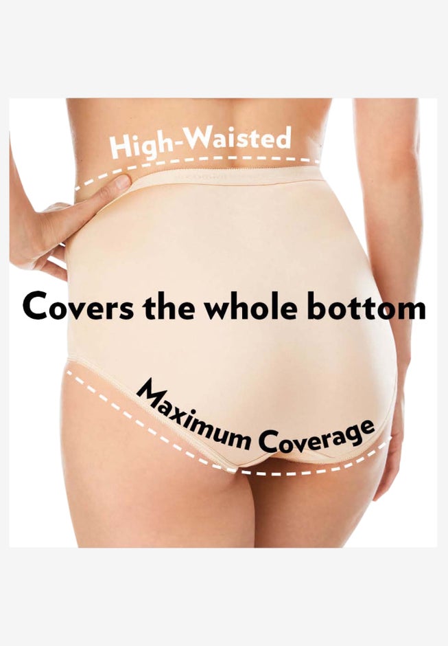 Full Coverage Microfiber Panty 3-Pack image number 4