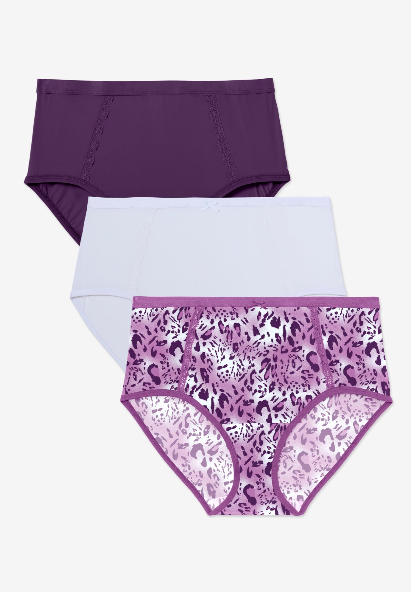 Full Coverage Microfiber Panty 3-Pack image number 0