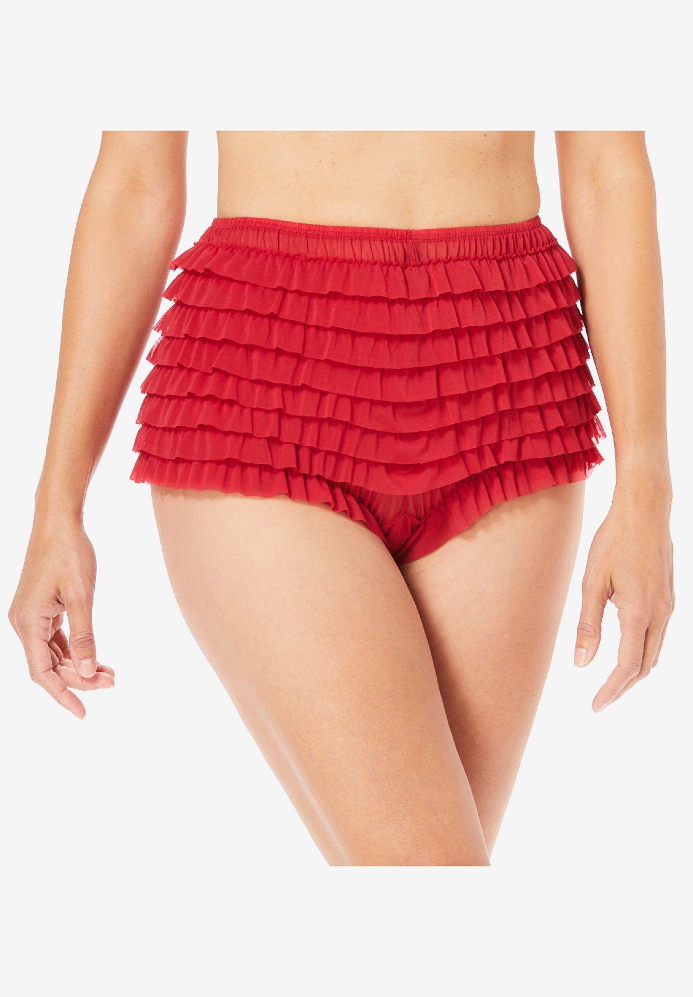 Nylon Mesh Rumba Boyshort image number 0