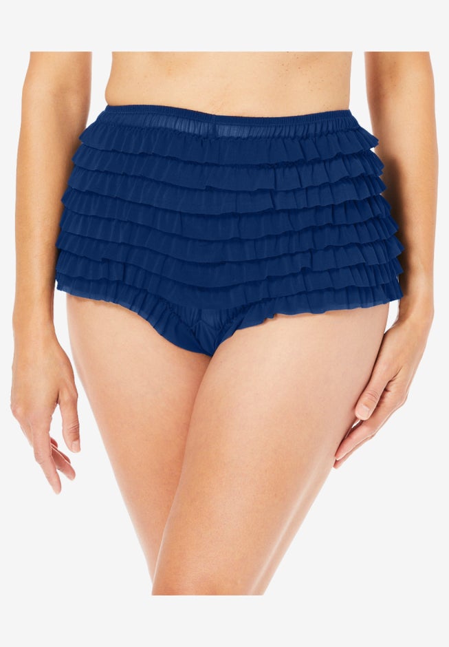 Nylon Mesh Rumba Boyshort image number 0