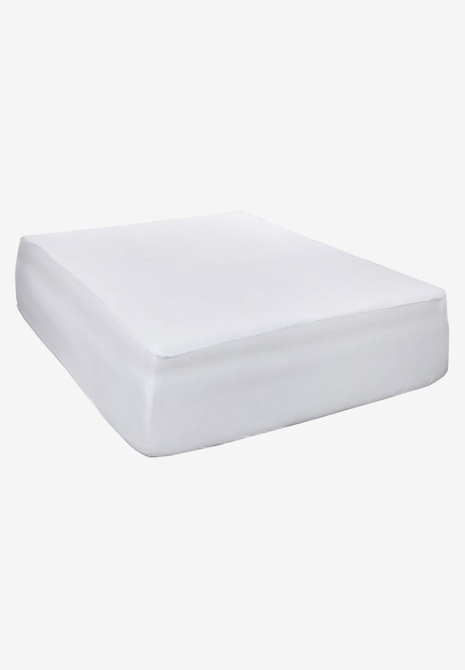 3" Gel Memory Foam Revitalizer Topper With Skirted Cover image number 2