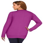 Fine Gauge Button-Front Cardigan image number 1