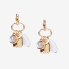 Charm Drop Earrings image number null