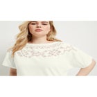 Openwork Boatneck Shirt image number null