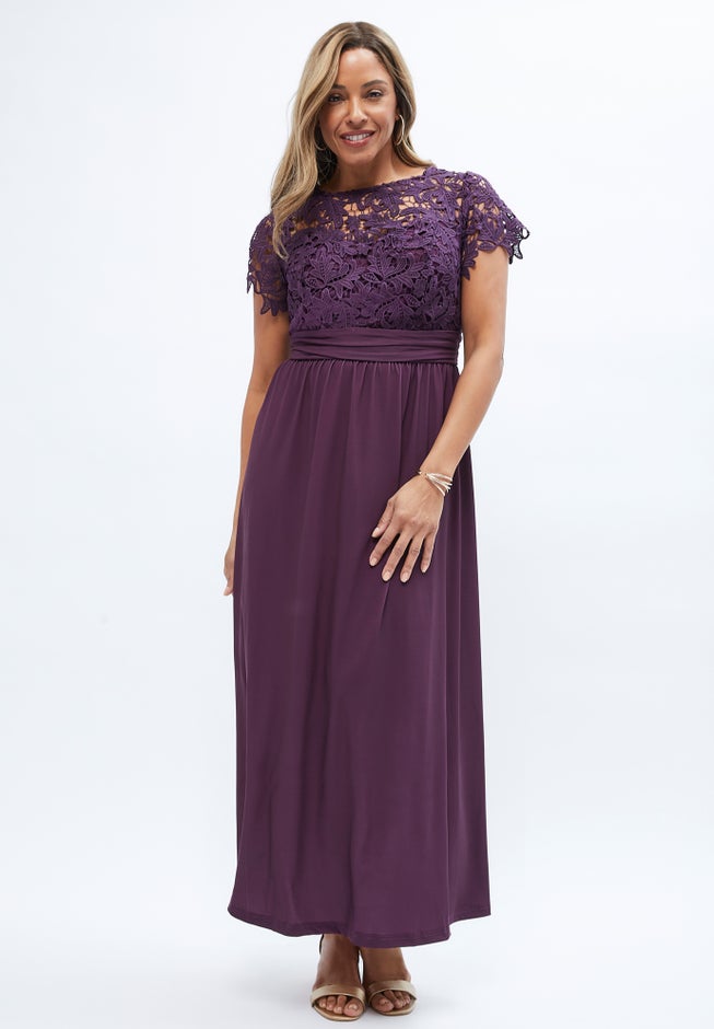 Lace Maxi Dress image number 0