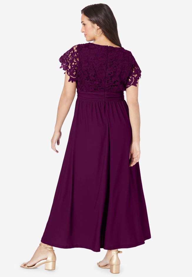 Lace Maxi Dress image number 1