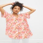 Short Sleeve Inverted Pleat Tunic image number null