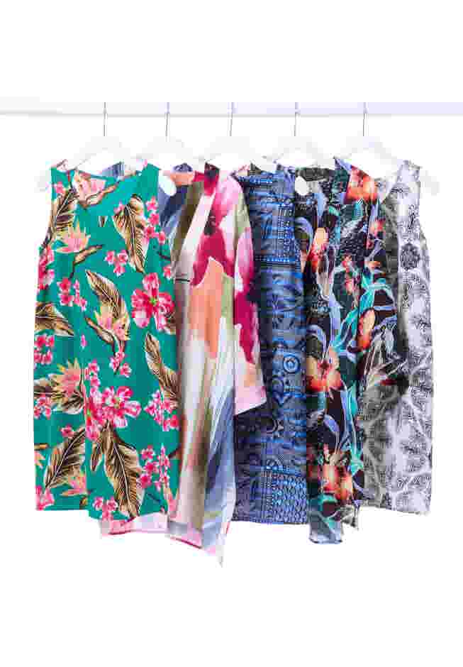 Breezeway Georgette High-Low Tunic Tank image number 4