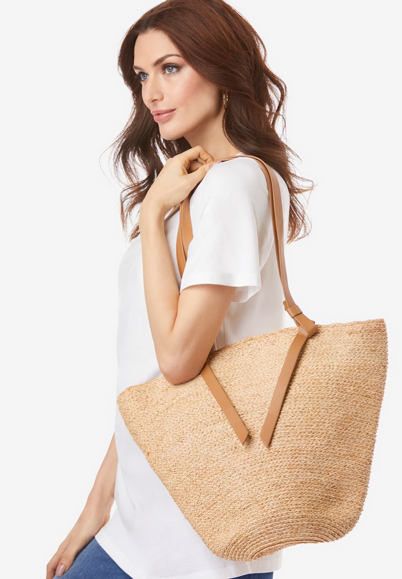 Straw Tote. image number 0