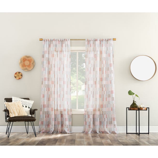 Colby Textured Sheer Panel image number 0