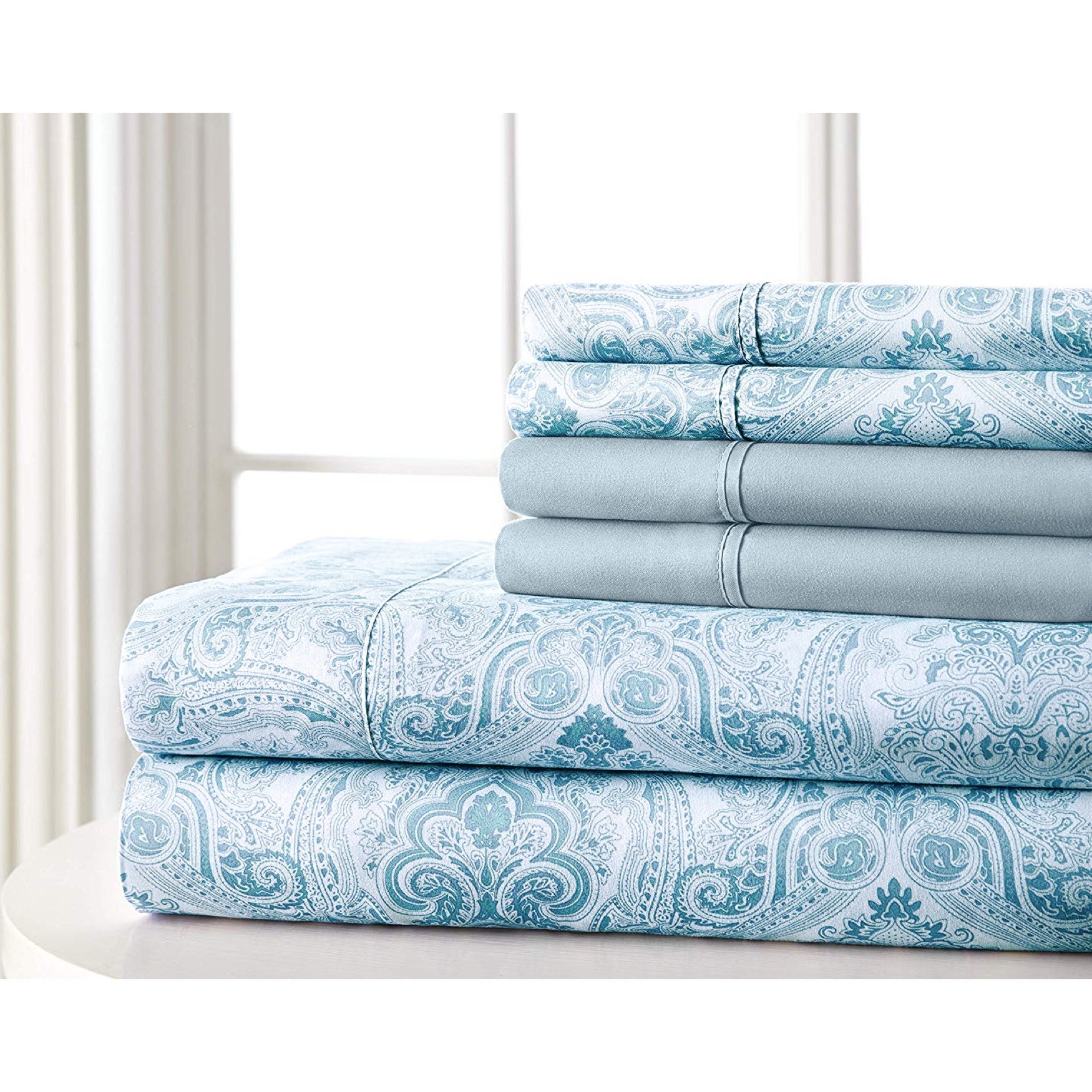 6-PC Paisley Sheet Set image number 0