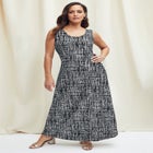 Stretch Knit Tank Maxi Dress image number 0