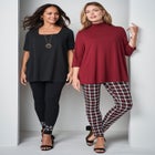 Mockneck Swing Tunic image number null