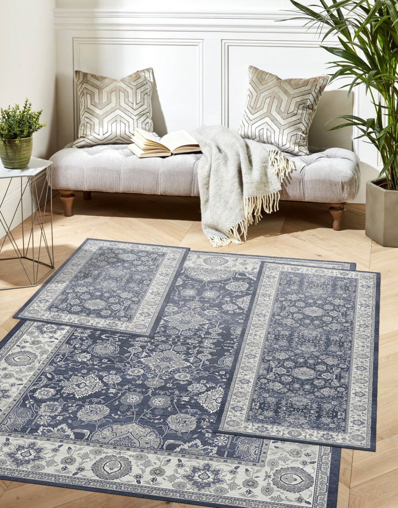 Paris Washable Rug Set 3pc image number 0