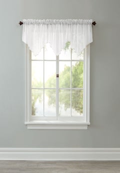 BH Studio Sheer Voile Ascot Valance