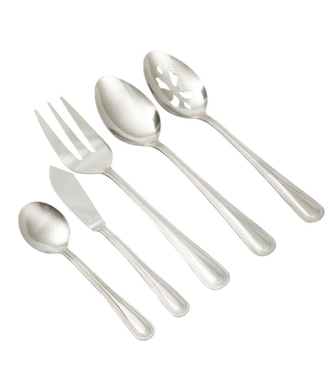 Gibson Home 45-Pc. Aston Flatware Set image number null