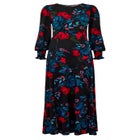 Stretch Knit Jersey Maxi Dress image number null