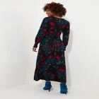 Stretch Knit Jersey Maxi Dress image number null