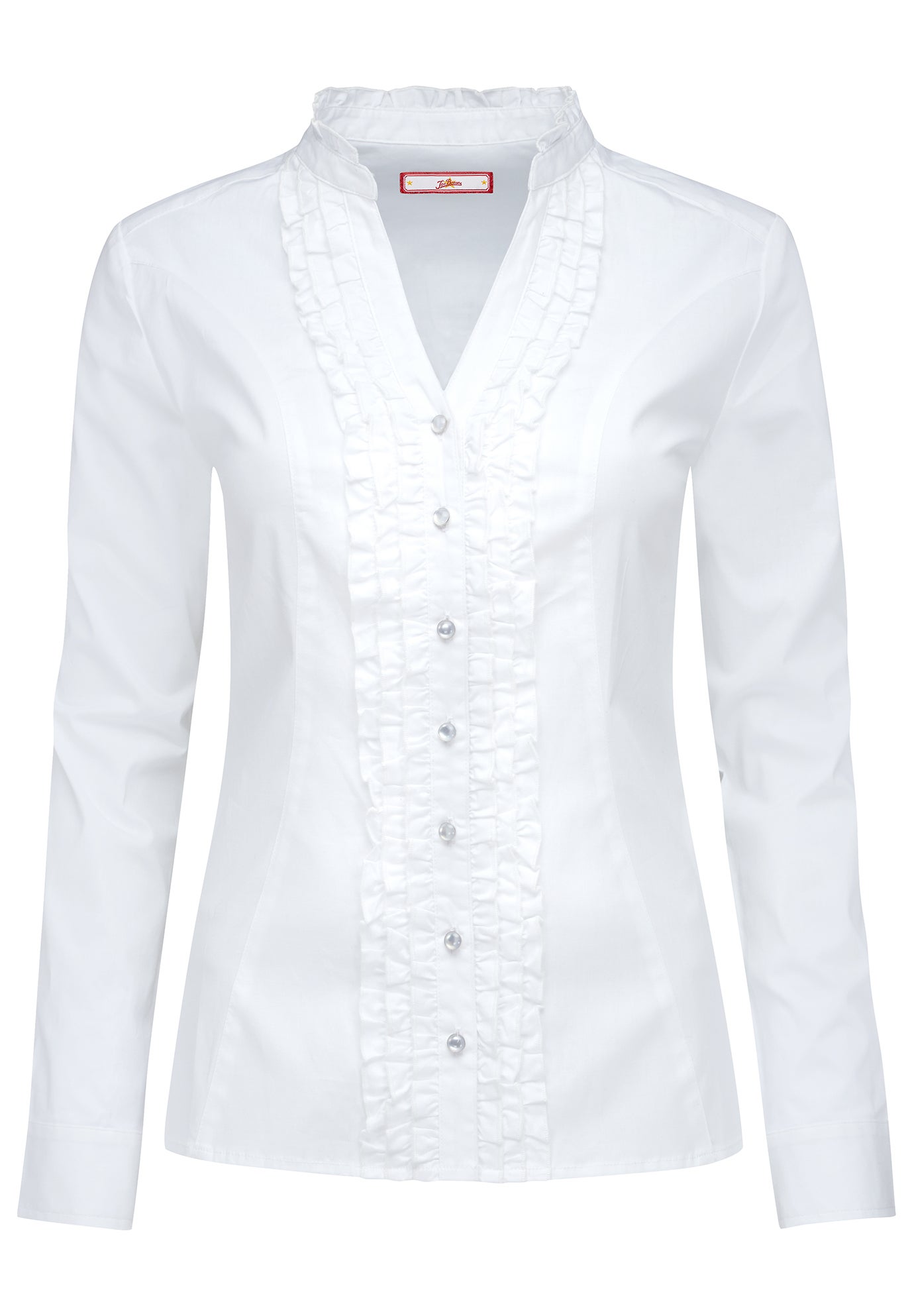 Cotton Ruffle Shirt image number 0