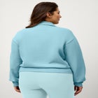 &frac14; ZIP COLLAR FLEECE SWEATSHIRT image number null