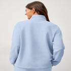 &frac14; Zip Collar French Terry Sweatshirt image number null