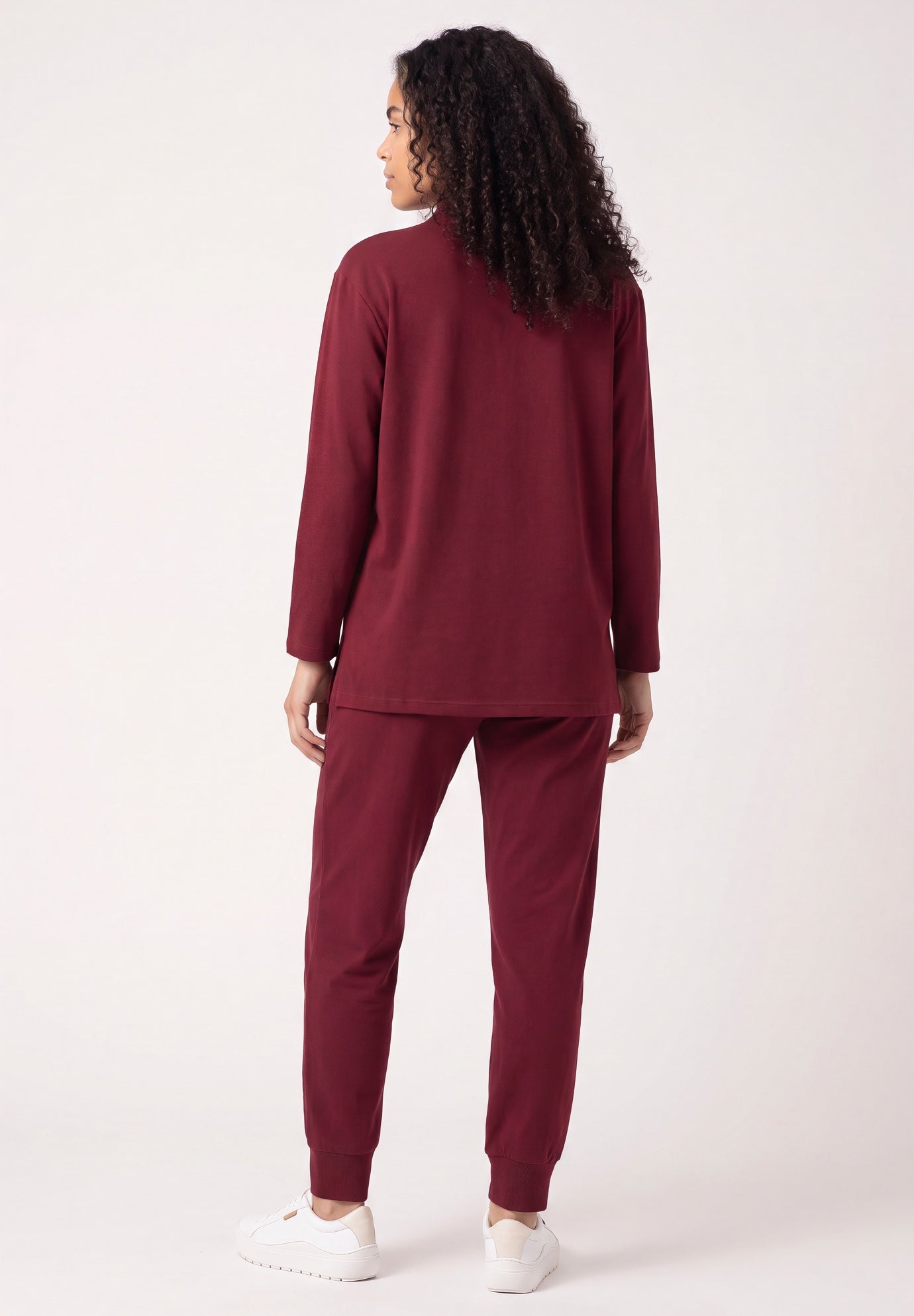 &frac14; Zip Collar French Terry Sweatshirt image number 1