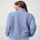 &frac14; ZIP COLLAR FRENCH TERRY SWEATSHIRT image number null