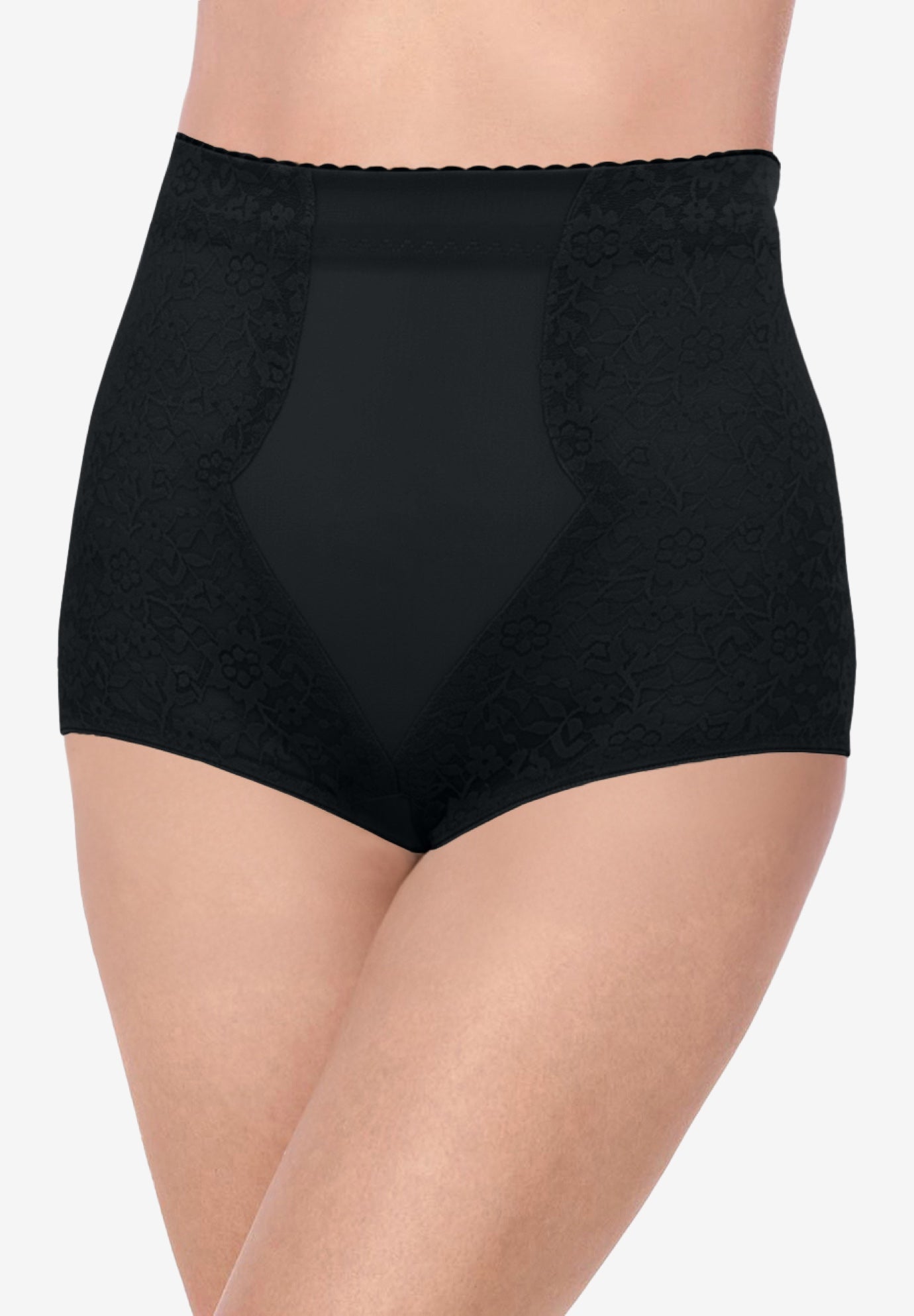 Plusform&reg; Firm Control Lace Brief Shaper image number 2