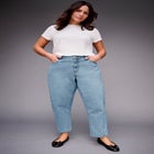 Barrel Leg Jean image number null