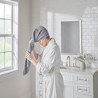  Microfiber Hair Wrap, 2-Pk. image number null