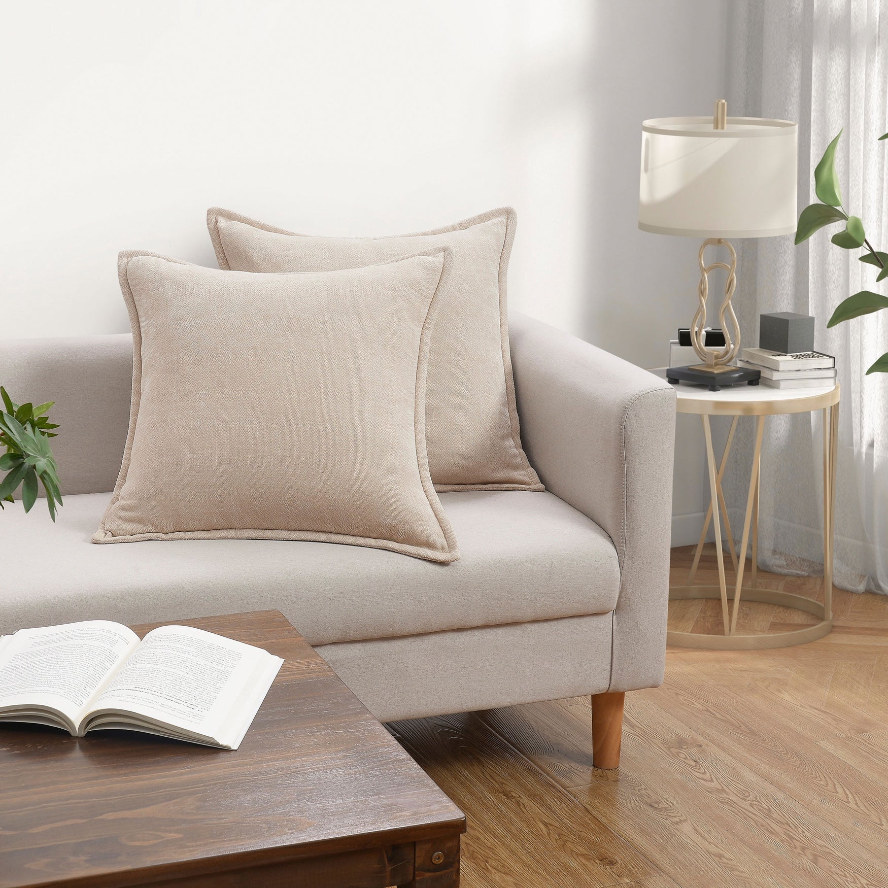 Chenille Throw Pillow 2-Pack image number 2