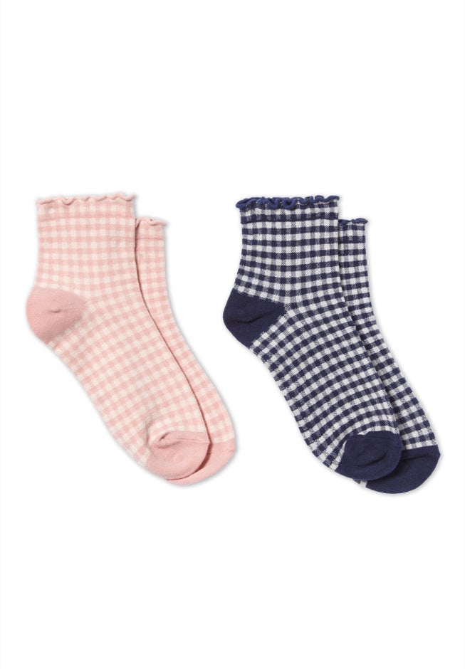 MeMoi&reg; Fashion Socks 2-Pack image number 1