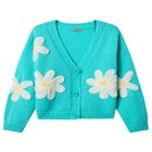 V-Neck Daisy Cardigan image number 4