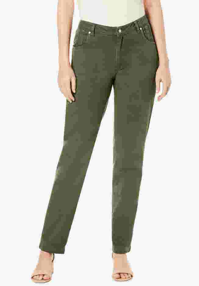 Classic Cotton Denim Straight-Leg Jean image number 0