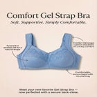 Comfort Choice&reg; Full Coverage Gel Strap Bra image number null