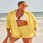 Cotton Beach Shirt Cover Up image number 5