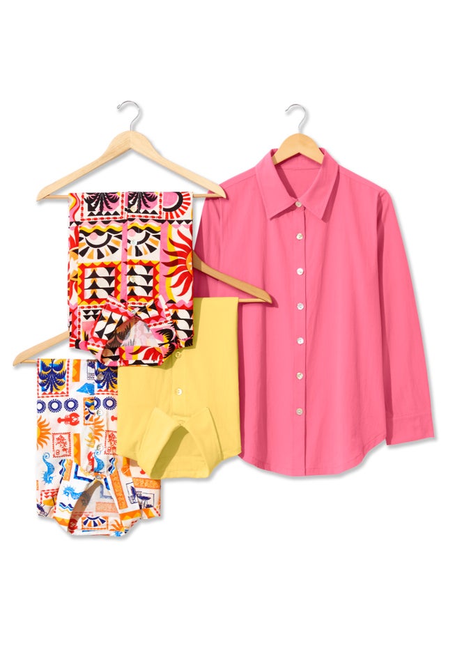 Cotton Beach Shirt Cover Up image number 1