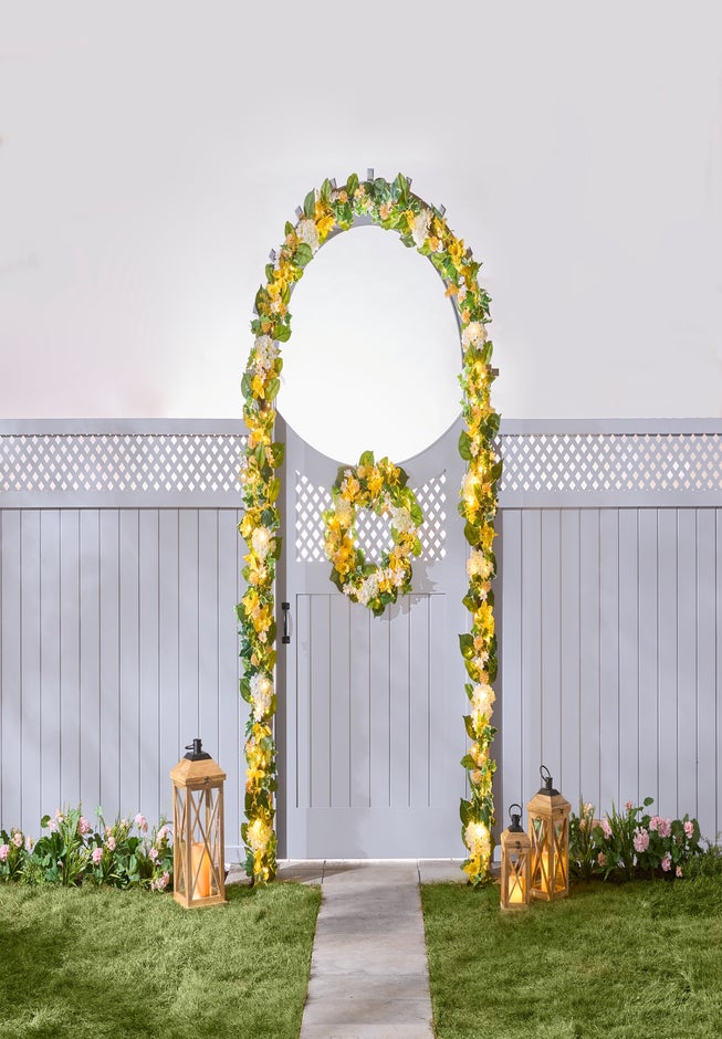  Wooden Square 18" Lantern image number 3