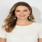 Charm Drop Earrings image number null