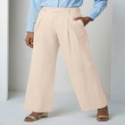 Linen Wide-Leg Trouser image number null