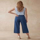 Sculpt Fit Wide-Leg Crop Jeans image number 2