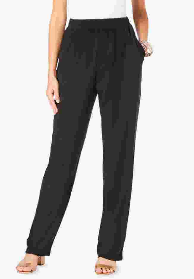 Straight Leg Soft Knit Pant image number 0