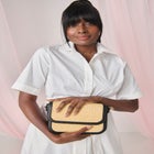 3-in-1 Raffia Crossbody image number null