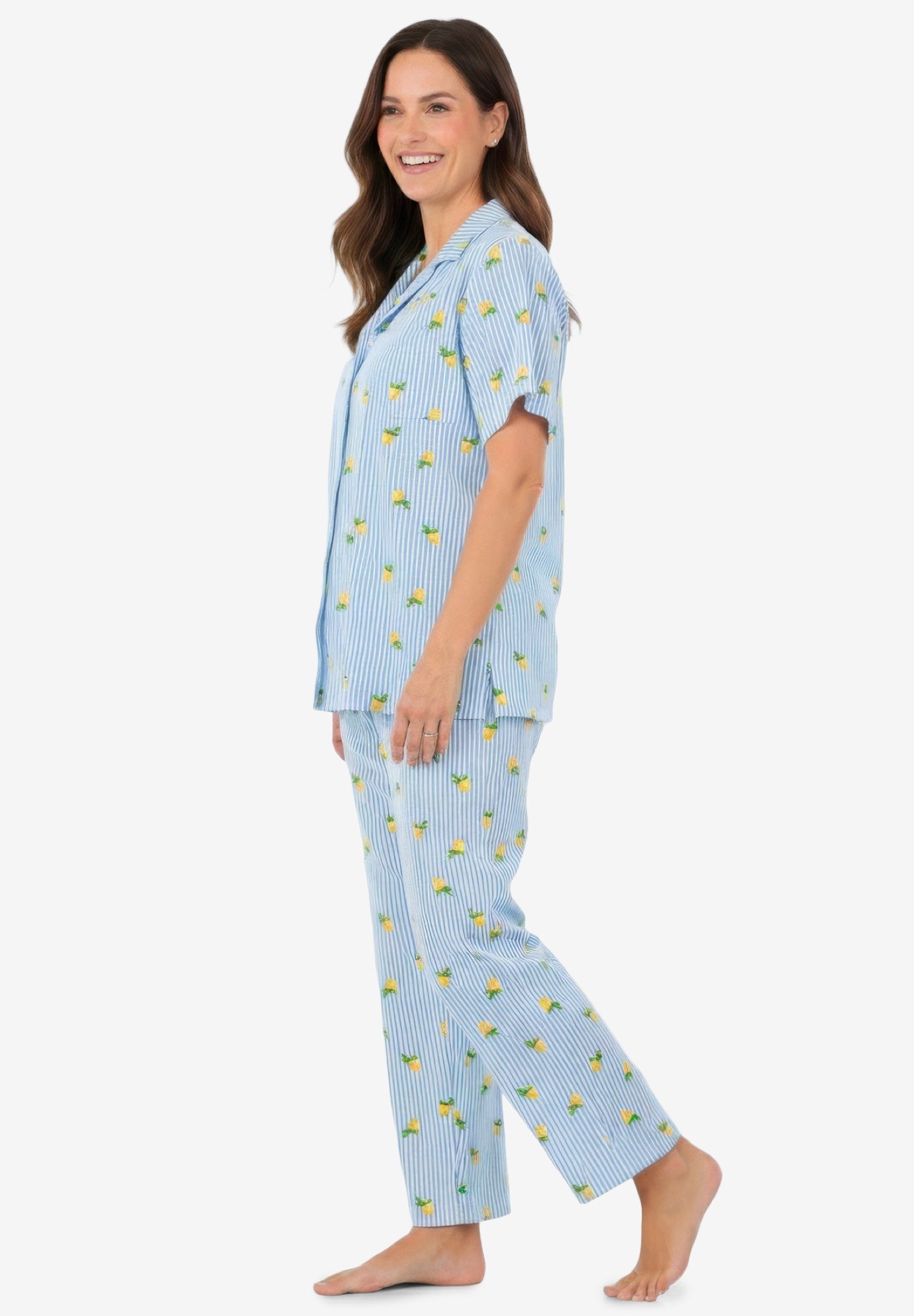 Button-Front Pajama image number 2