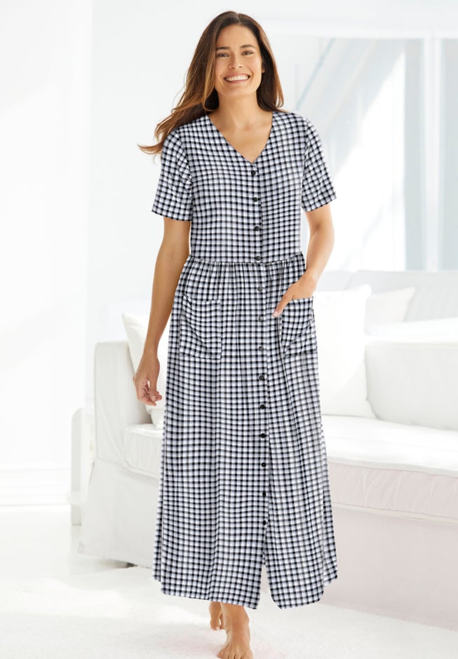 Long Seersucker Lounger image number 5