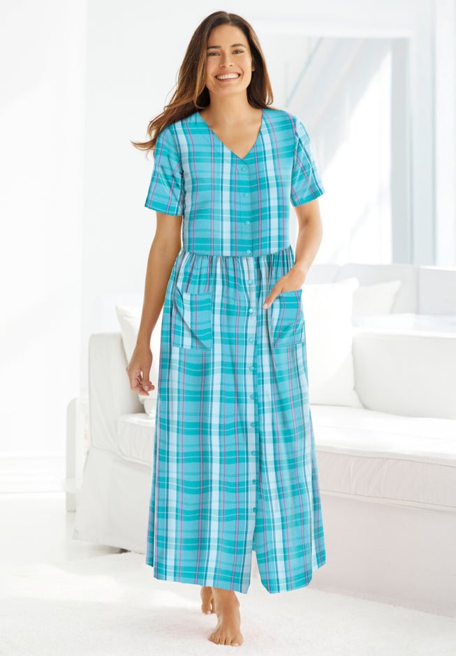 Long Seersucker Lounger image number 8